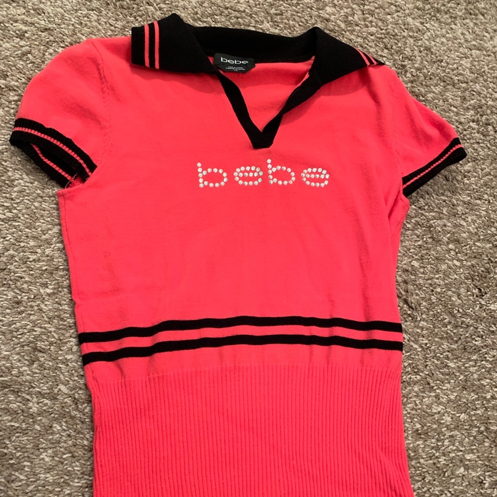 Bebe Swarovski crystal top